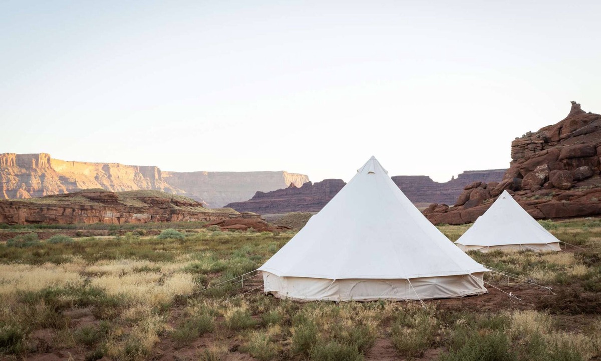 Tent Shared Nestled The Mountains | Monticello