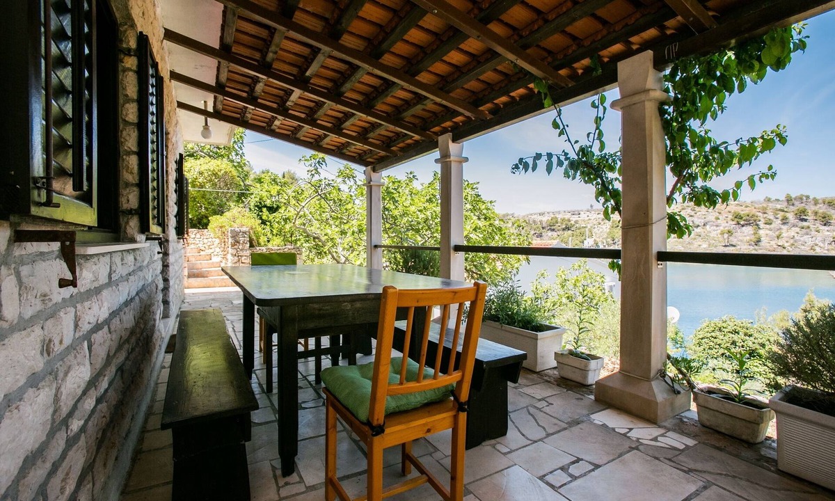Terrace Sea Bobovišća Moru Brač | Bobovisca