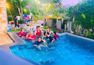 บ้านแฟมิลี่ ปาร์ตี้ พูลวิลล่า หัวหิน ใกล้เซเว่น 3ห้องนอน รองรับ 6-15 คน