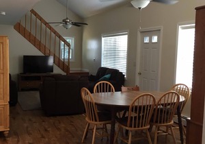 1/2 mile to the beach, open floor plan,4bed/2bath home!