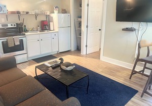 1 bed/1 bath, 1.5 blocks to beach/town, dog friendly
