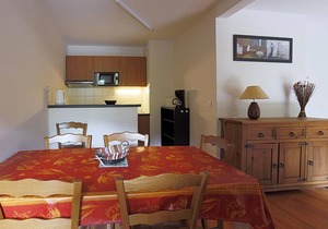 100m from resort center, 1st floor, parking, tv, ski locker, 44m², Peyragudes