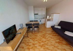 2 pièces avec terrasse et parking privé, Grau d'Agde - FR-1-423-197