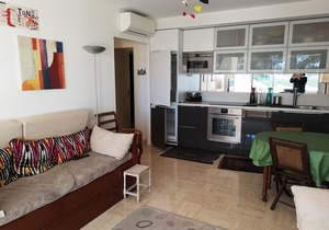 3 rooms terrace 5 people on park;