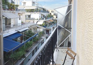 5th floor bright flat at bohemian Exarcheia
