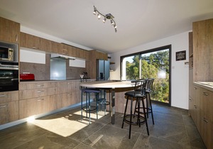 A beautiful modern house in Corsica.