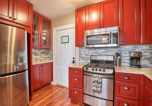 Above the downtown scene stay at the Yamhill Flats: Suite 4