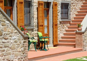 Agriturismo Lisciano Niccone, with pool and spa, Apartment Fornacino