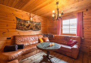 Alpine Chalet in Sankt Oswald near Ski Lift