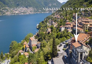 Amazing View on como lake Apartment, Blevio, Italy