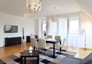 Apartment E7 with balcony, 62sqm. 1 bedroom, max. 4 persons