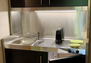 Apartment 2, 34 sqm 1st floor, combined living and sleeping area