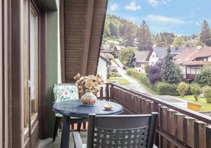 Apartment "Am Wehrastrand 4" in a Spa Town in the Southern Black Forest with Mountain View