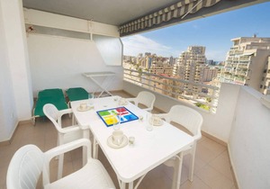 Apartment Esmeralda 311A with Sea View, Pool & Wi-Fi