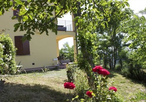 Apartment in Sassoleone with Pool, Balcony & Garden