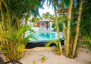 Apartment With 2 Bedrooms In Pereybere, With Shared Pool, Enclosed Garden And Wifi - 600 M From The Beach