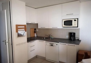 Appart 4 pièces, 8 pers, piscine, tennis, parking inclus - Port Barcarès - FR-1-195-58