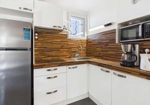 Appartement duplex climatisé avec terrasse, 1 chambre, parking privé, proche plage - FR-1-326-559