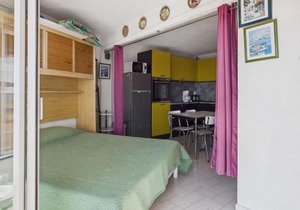 Appartement RDC 4 pers, vue mer, parking privé, non-fumeur! - FR-1-423-26