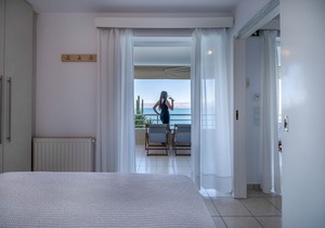 Beach Apartment | unique sea view balcony | near Nafplio, Mycenae, Epidaurus