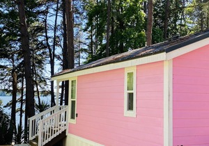 Beach-view Studio Cabin with Private Porch #10 at Long Cove Resort by RedAwning