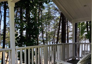 Beach View Studio Cabin with Private Porch #13 at Long Cove Resort by RedAwning