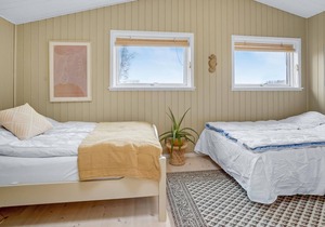 Beautiful cottage in the greenery with sea view, located in a small cottage area.