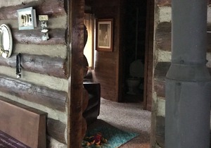 Beautiful Rustic Indian-Bear Cabin Right on the Pecos River.