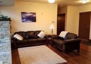 Beautiful Sunsets in Condominium Located in the Heart Of Detroit Lakes.