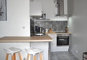 Beautiful vacation apartment on the second floor.