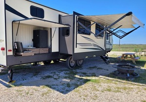 Big Boy Beach Camper at Hailey's Beach-n-Bay RV Resort #3