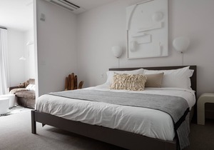 Boutique Hotel Room above The Jefferson Theater on the Downtown Mall