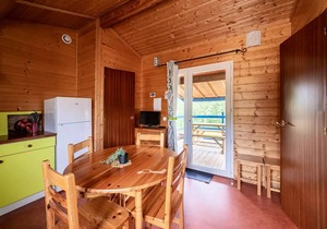 Camping Seasonova Les Vosges du Nord * - Chalet ZEN Comfort 35m2 - 2 bedrooms/2 bathrooms 4 people