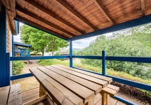 Camping Seasonova Les Vosges du Nord * - Chalet ZEN Comfort 35m2 - 2 bedrooms/2 bathrooms 4 people