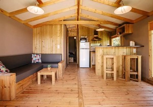 Campsite maeva Respire Domaine de Kervallon * - Cabane Lodge 3 Rooms 5 People + TV