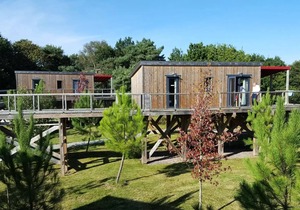 Campsite maeva Respire Domaine de Kervallon * - Cottage Trapper 4 Rooms 6/8 People + TV