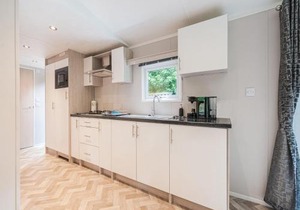 chalet in the woods with pool