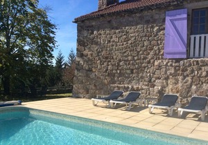Charming Farmhouse in Cros-de-Géorand with Swimming Pool