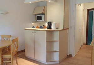 charming studio with pool and park 600 m to the beach