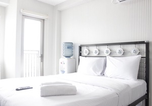 Chic and Comfy Studio Room at Mekarwangi Square Apartment Cibaduyut