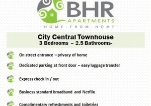 City Centre Townhouse-3 Bedrooms & Parking - Excellent Location