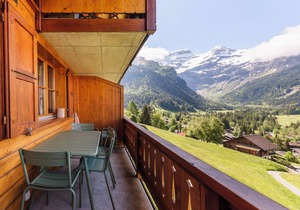 Comfortable, friendly apartment with beautiful mountain views