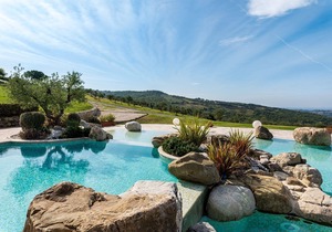 Cortile, Fattoria la Pieve, Roccalbegna, Grosseto and Maremma