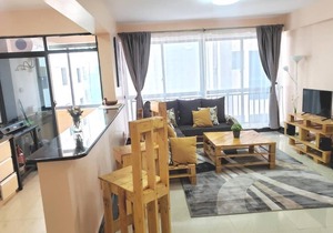 Cosy rustic design Kileleshwa apartment Nairobi