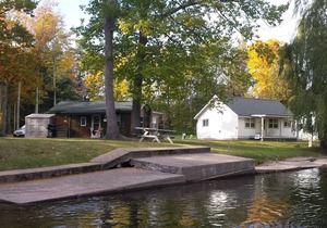 Cottage #7 on AuTrain River Near Lake Superior Beach, Pictured Rocks, Waterfalls
