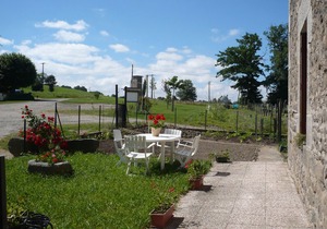 Countryside Retreat: Cozy 1BR Cottage, Farm Visit, Private Garden, Near Saint-Etienne