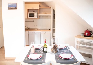Cozy 1-Bedroom Apartment for 4 with Pool Access in Vignec, Near Saint-Lary-Soulan