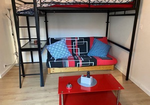 Cute studio in a family building