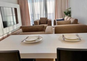 Damac Apartment شقة مع جاكوزي بإطلالة بحرية