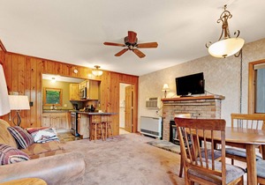 Dog-friendly cabin w/private deck, shared tennis court & dock on Voyageur Lake!